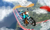 Bike Stunt Trail Simulator - Moto Racing Game Screen Shot 2