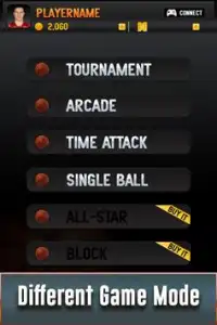 टोकरी गेंद मज़ा गोली मार: खेल खेल Screen Shot 5