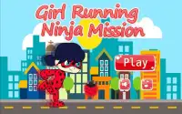Ninja Girl Runner Mission Screen Shot 0