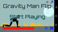 Gravity Man Flip Game Screen Shot 0