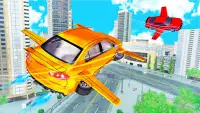 Flying Car Shooting - Car Game Screen Shot 4