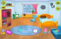 تنظيف المنزل لعبة للأطفال Screen Shot 11