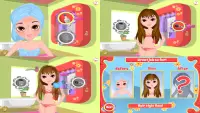 girls hairstyle - dress up day Screen Shot 3