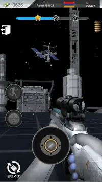 Space Warrior: Target Shoot Screen Shot 0
