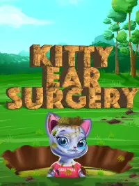 Pet Doctor Simulation - Kitty Ear Surgery Screen Shot 3