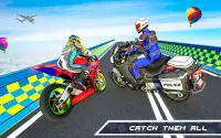 Police Bike Mega Ramp Impossible Stunts Game 2020 Screen Shot 1
