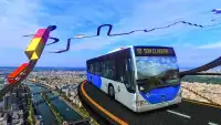 Gila Bus Driving Mustahil: Stunts Simulator 2018 Screen Shot 0