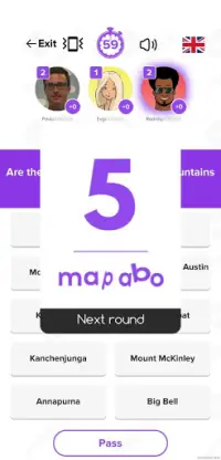 mapaboX: trivia & quiz online game (multiplayer) Screen Shot 2