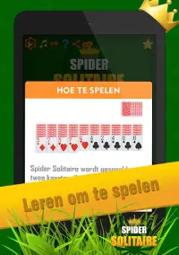 Spider game - gratis kaartspellen Screen Shot 9