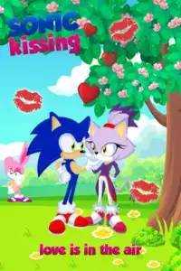 Sonic and Amy Kissing Game Screen Shot 1
