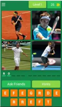 100 Greatest Tennis Player Screen Shot 0
