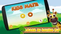 Kids' Fun Math Learning Screen Shot 1