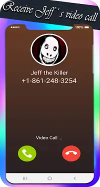 scary jeff's video call and chat simulation game Screen Shot 7