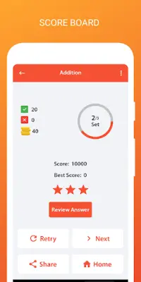 Math Master - Math Quiz & Brain Training Screen Shot 2