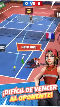Tenis Go: Gira mundial 3D Screen Shot 0