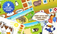 Zoo Playground: Kids game set Screen Shot 2