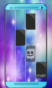 Marshmello Piano Tiles Screen Shot 2