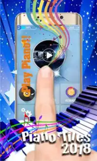 Blue Star Piano Tiles 2018 : New Piano Tiles  ♪♪♪ Screen Shot 1