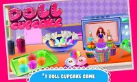 Edible Doll Cupcake Maker! Bake Cupcakes with Chef Screen Shot 0