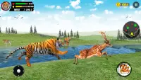 النمر البري: ألعاب الحيوانات Screen Shot 1