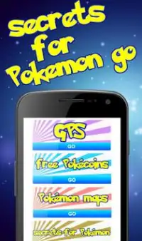 Best Secrets for Pokemon GO Screen Shot 1