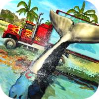 Blue Sea Whale Transport Truck Simulator