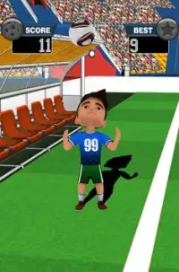 Ultimate Soccer Juggling 3D Screen Shot 2