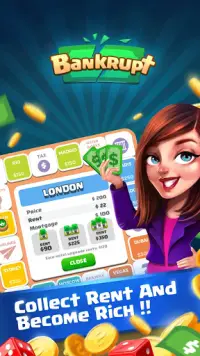 Bisnis Game: Bankrupt (Beli, Jual atau Dagang) 💰 Screen Shot 0
