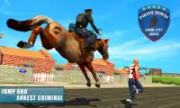 Police Horse Crime City Chase Screen Shot 0