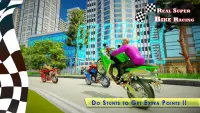 Juegos de carreras de motos de Screen Shot 1