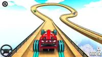 फॉर्मूला कार रेसिंग स्टंट गेम Screen Shot 0