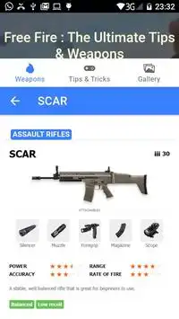 Guide for Free Fire New Tips & Weapons Screen Shot 4