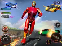Flying Robot Car Games - Robot Shooting Games 2021 Screen Shot 20