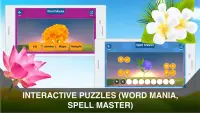 Flowers Puzzles for Kids Screen Shot 2
