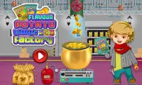 Patatas chips factory games - delicious food maker Screen Shot 0