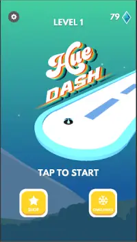 Hue Dash - Color Bump Rolling Ball Offline Game 3D Screen Shot 0