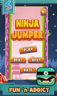 Ninja Jumper herói Cadeia Screen Shot 0