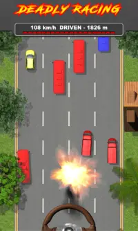 Deadly Car Racing Screen Shot 5