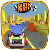 Tom Racing and Jerry