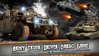 Army Truck Driver Cargo Game Screen Shot 0