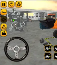 Simulateur de bulldozer: Usine d'excavatrice Jcb Screen Shot 0