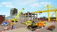 Mega City Construction Simulator:Truck Game Screen Shot 2