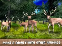 Survie de forêt sauvage: Simulateur animal Screen Shot 10