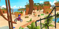 Superhero Moto Bike Stunt Racing Game Screen Shot 6