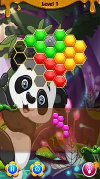 Panda Hexa Puzzle Screen Shot 1