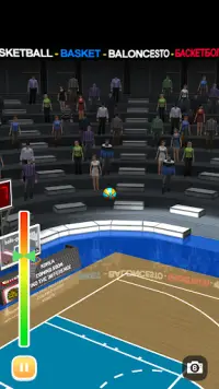 Basketball 3D Meisterschaft: Wurfwettbewerb Screen Shot 18