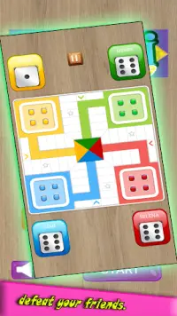 Parcheesi board: Ludo Classic game, parchis game. Screen Shot 3