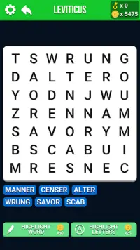 Bible Crossword - Bible Word Search Puzzle 2020 Screen Shot 3