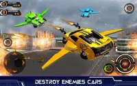 Real Robot Shooting Car Simulator: Robot Games 3D Screen Shot 4