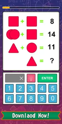 Math Riddles: Math Riddles with Answers for Adults Screen Shot 4